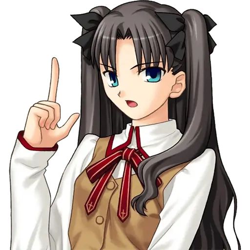 Sticker “Rin Tohsaka — Fate/stay night-7”