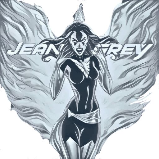 Sticker “Jean Grey-11”