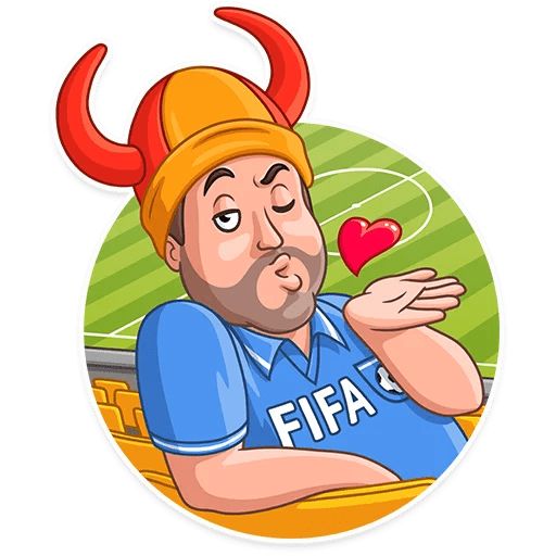 Sticker “The Football Supporter-5”