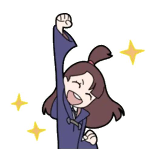 Sticker “Little Witch Academia-10”