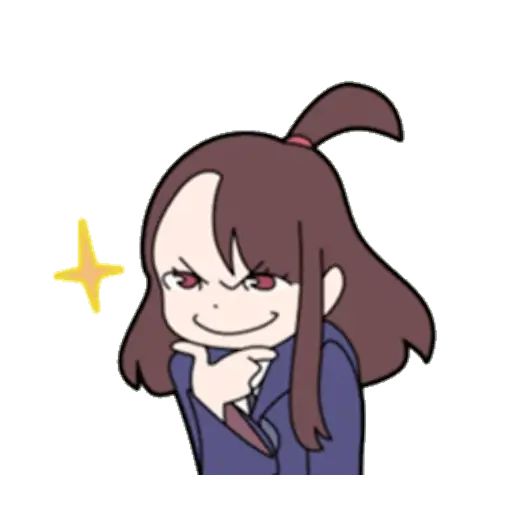 Sticker “Little Witch Academia-2”