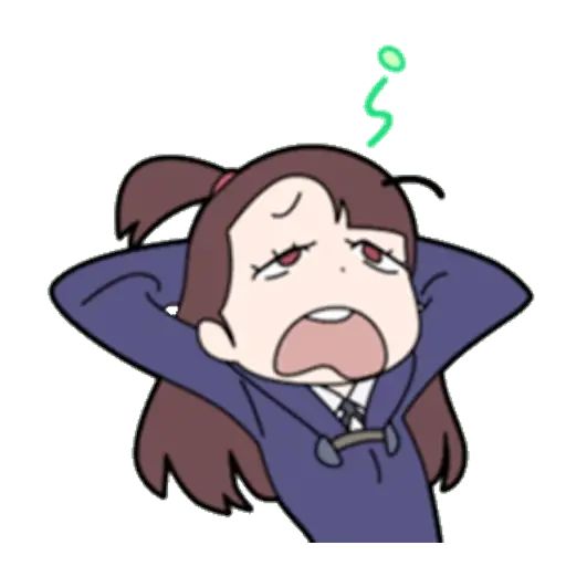 Sticker “Little Witch Academia-9”
