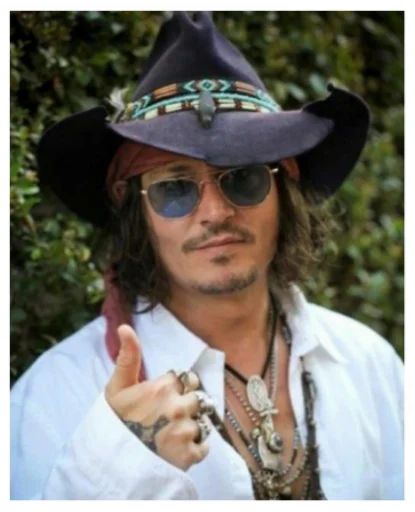 Sticker “Johnny Depp-7”