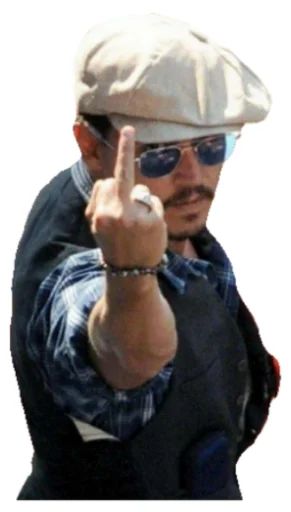 Sticker “Johnny Depp-9”