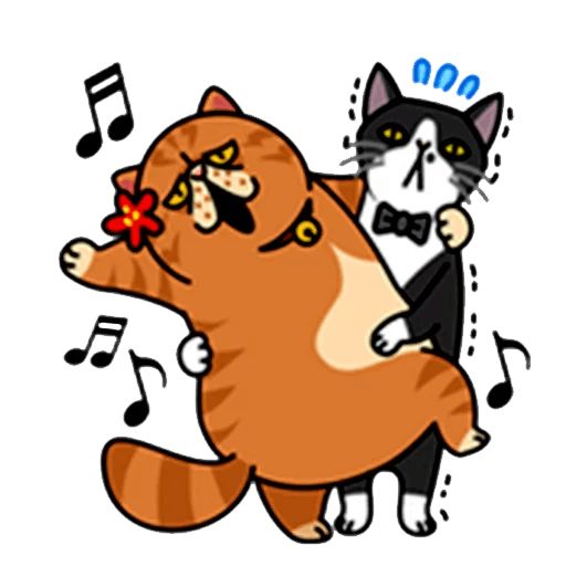 Sticker “Fun Cat-10”