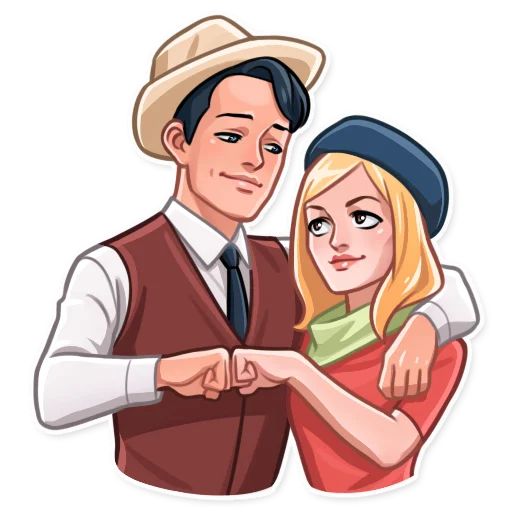 Sticker “Bonnie and Clyde-10”