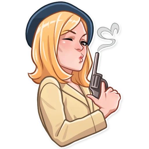 Sticker “Bonnie and Clyde-2”