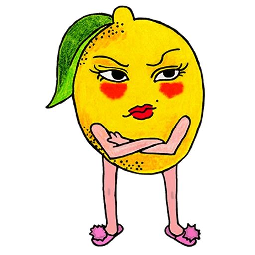 Sticker “Juicy the Lemon-10”
