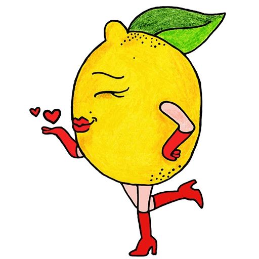 Sticker “Juicy the Lemon-11”