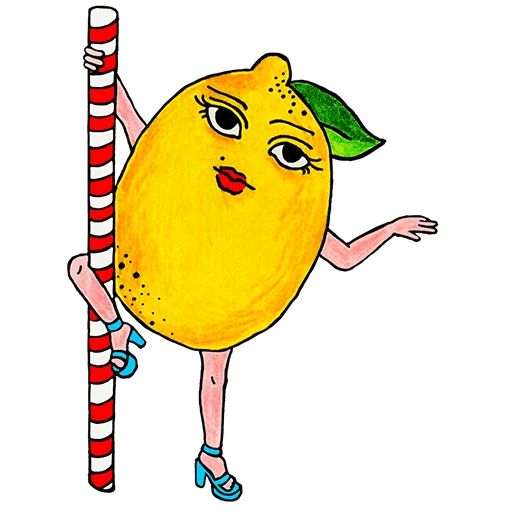 Sticker “Juicy the Lemon-3”