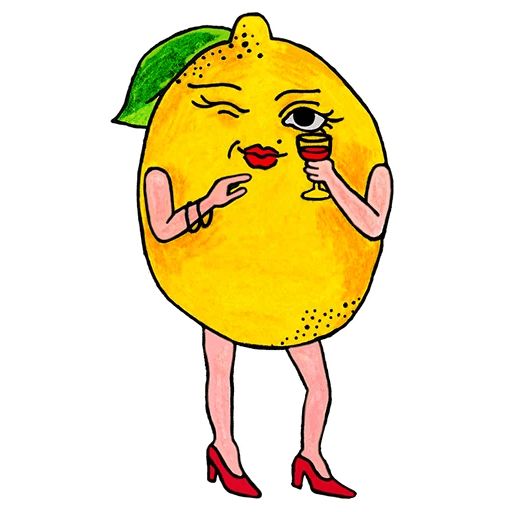 Sticker “Juicy the Lemon-5”