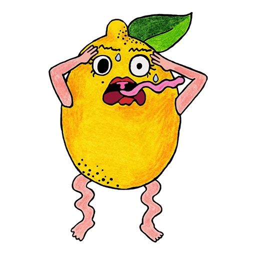 Sticker “Juicy the Lemon-7”