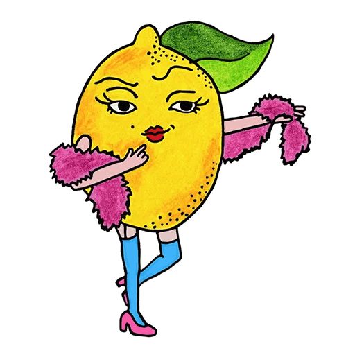 Sticker “Juicy the Lemon-9”