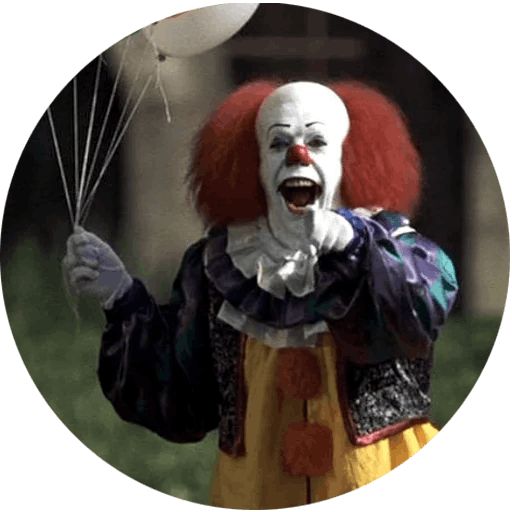Sticker “We all float down here-7”