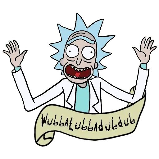 Sticker “Rick and Morty-1”