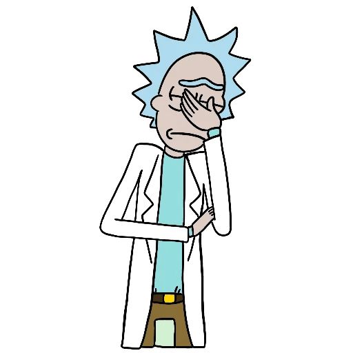 “Rick and Morty” stickers set for Telegram