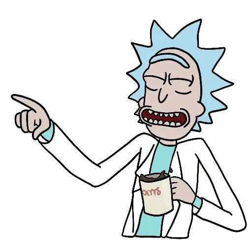 Sticker “Rick and Morty-5”