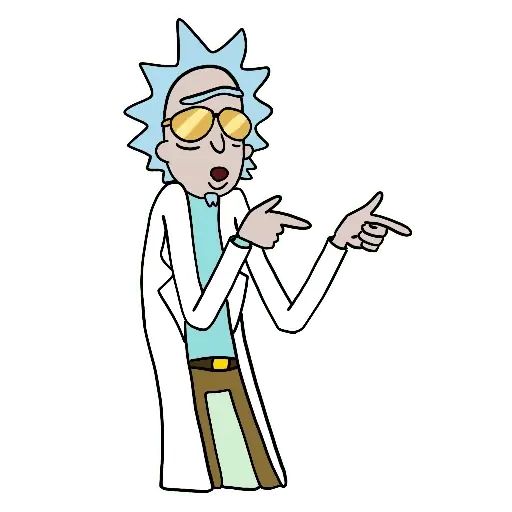 Sticker “Rick and Morty-6”