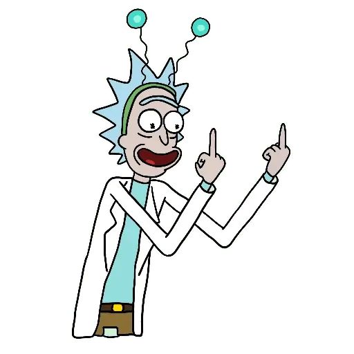 Sticker “Rick and Morty-9”