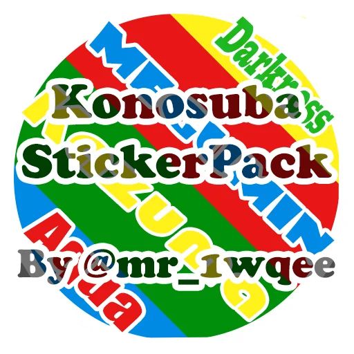 Sticker “Konosuba-1”