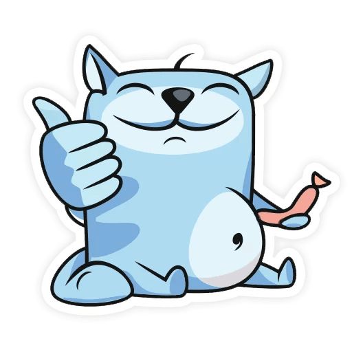 Sticker “Emoji cat-1”
