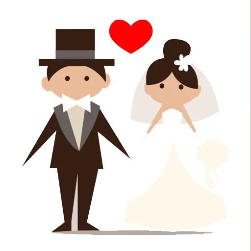 Sticker “Wedding Time-1”