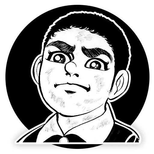 Sticker “Hadashi no Gen-1”