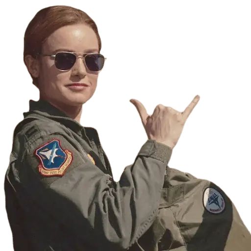 Sticker “Captain Marvel-12”