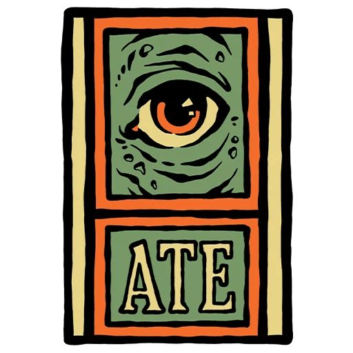 Sticker “Ate Crew-1”