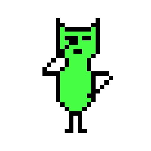 Sticker “Color pixel cats-10”