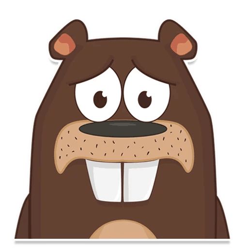 Sticker “Beaver-10”