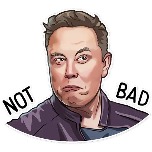 Sticker “Elon Musk-2”