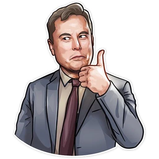 Sticker “Elon Musk-6”