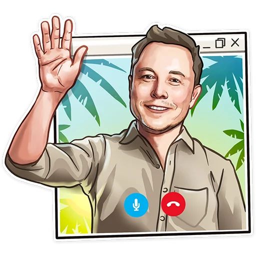 Sticker “Elon Musk-9”