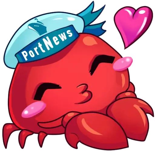 Sticker “Cute Crab-2”