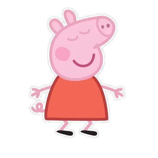 Sticker “Peppa Pig-1”