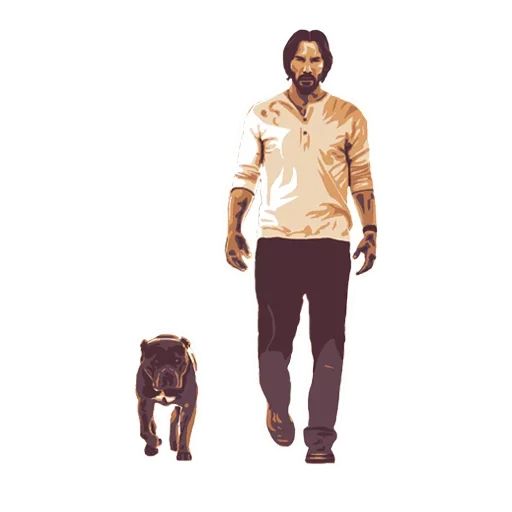 Sticker “Keanu Reeves-8”