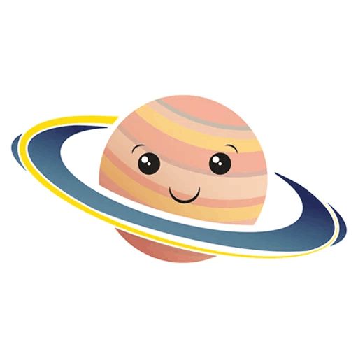 Sticker “Saturn the planet-1”