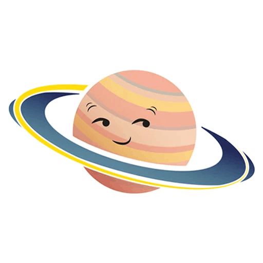 Sticker “Saturn the planet-10”