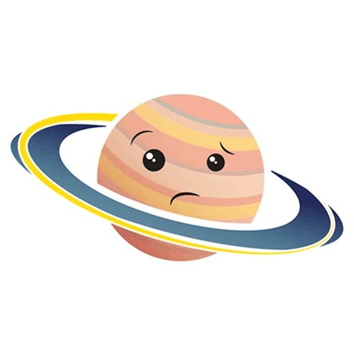 Sticker “Saturn the planet-11”