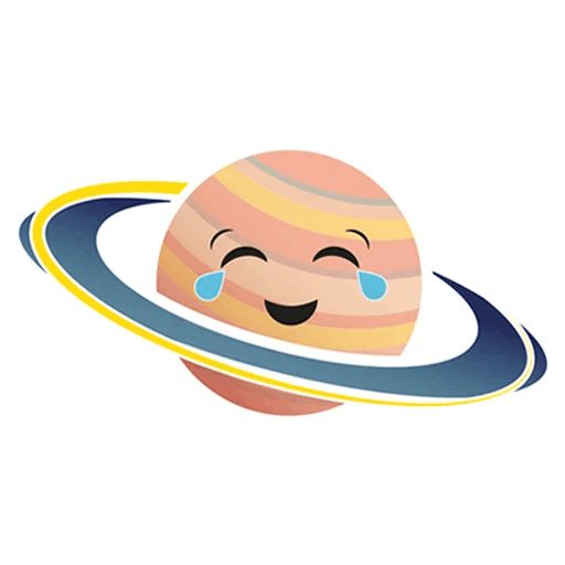 Sticker “Saturn the planet-5”