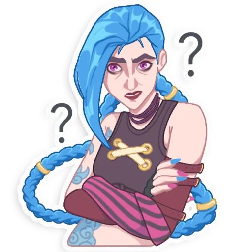 Sticker “Jinx-8”