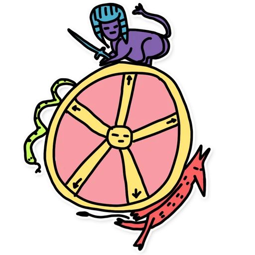 Sticker “Tarot-5”