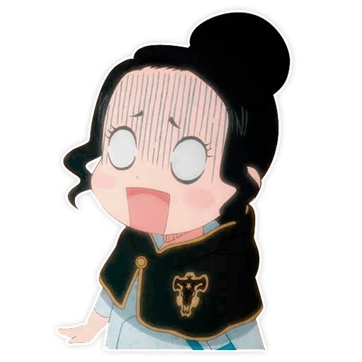 Sticker “Black clover-3”