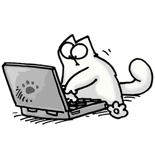 Sticker “Simon's Cat-3”