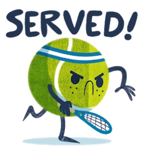 Sticker “Game, Set, Match-2”