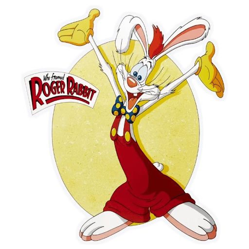 Sticker “Who Framed Roger Rabbit-1”