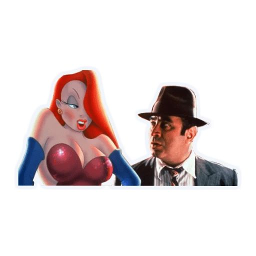 Sticker “Who Framed Roger Rabbit-7”