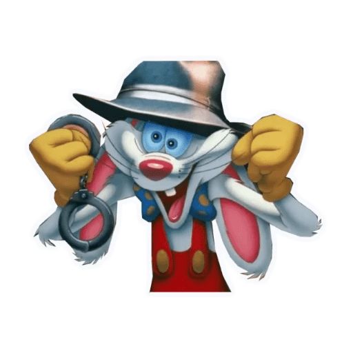 Sticker “Who Framed Roger Rabbit-8”