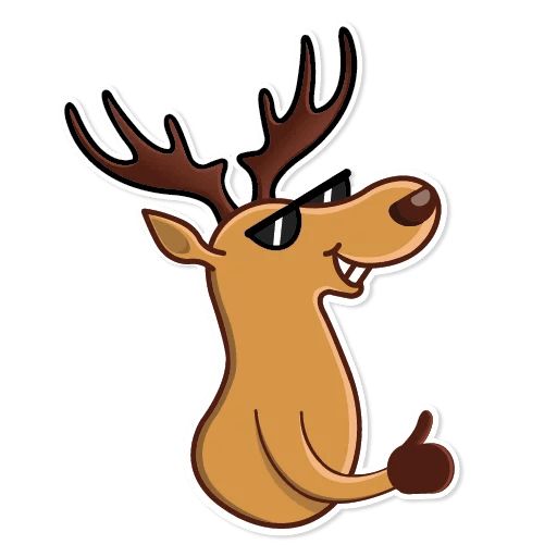 Sticker “Elk George-2”